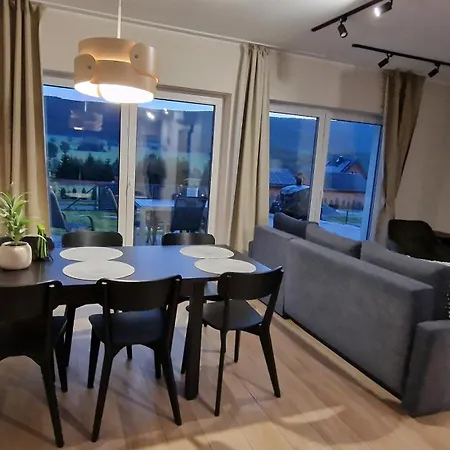 Season - Klimat - 10 Osobowa Z Widokiem Na Gory, Sauna Opalana Drewnem, Jacuzzi 4km Do Zieleniec Arena Lasowka