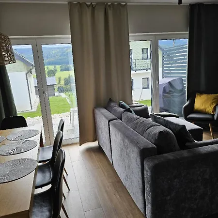 Season - Klimat - 10 Osobowa Z Widokiem Na Gory, Sauna Opalana Drewnem, Jacuzzi 4km Do Zieleniec Arena Villa Lasowka