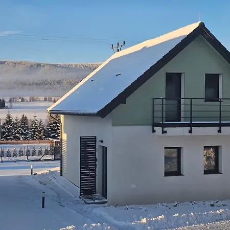 All Season Lasowka - Klimatyzowana Willa Do 10 Osob Z Widokiem Na Gory, Sauna Opalana Drewnem, Jacuzzi 4Km Do Zieleniec Ski Arena Vila