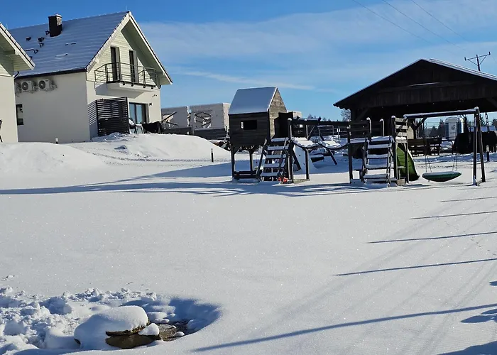 Season - Klimat - 10 Osobowa Z Widokiem Na Gory, Sauna Opalana Drewnem, Jacuzzi 4km Do Zieleniec Arena Villa *