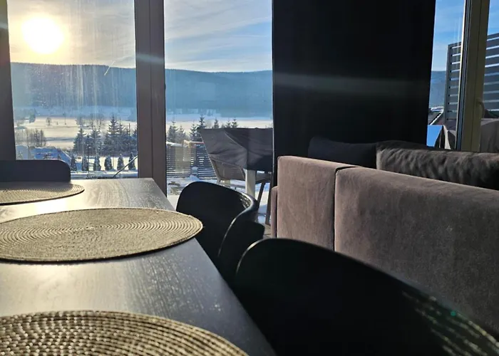 Season - Klimat - 10 Osobowa Z Widokiem Na Gory, Sauna Opalana Drewnem, Jacuzzi 4km Do Zieleniec Arena * Lasowka